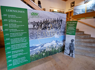 Ausstellung 125 Jahr Jubiläum OeAV Sektion Warnsdorf/ Krimml